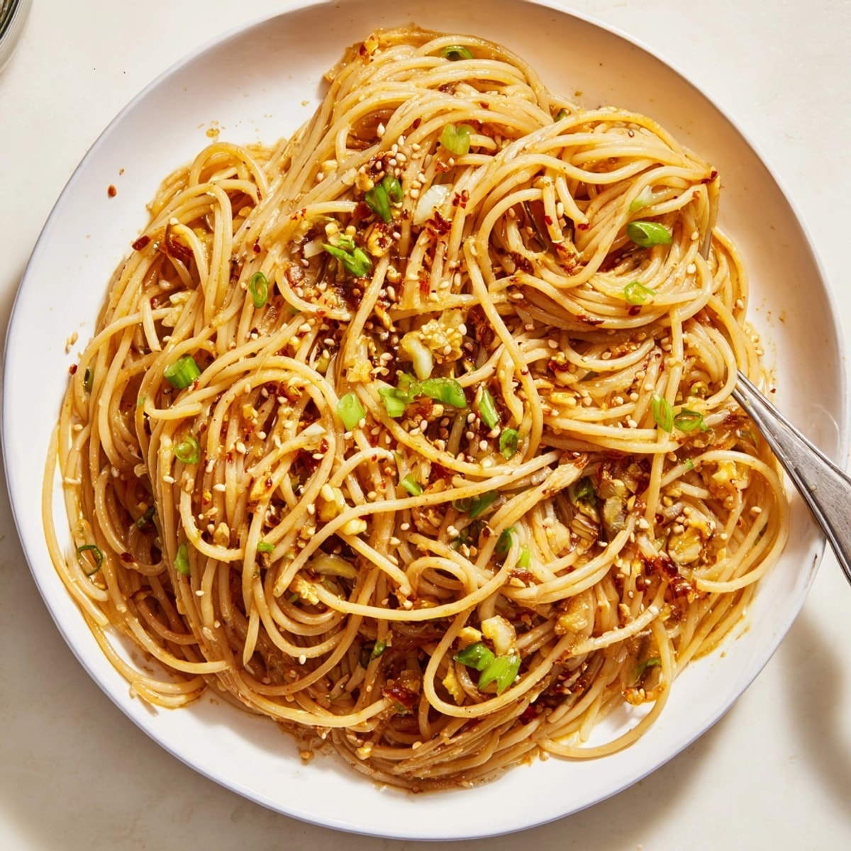 Golden Miso Butter Pasta recipe, ready in 25 minutes; the perfect umami weeknight dinner.