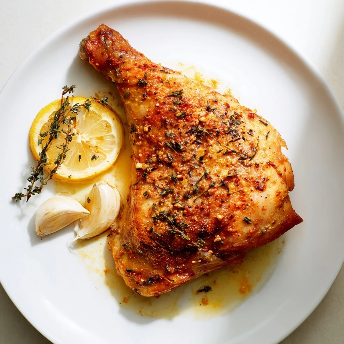 This classic baked chicken offers tender meat with a crispy crust, creating a delicious dinner.