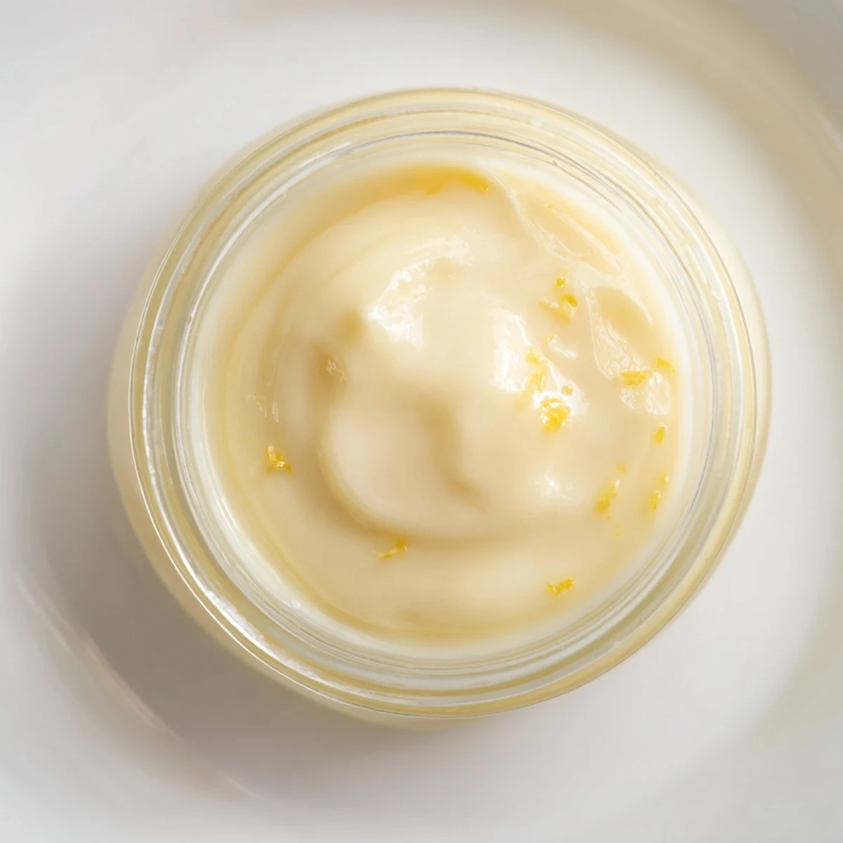 Homemade lemon curd glistening, a vibrant dessert filling that's tangy and sweet, ready to serve.