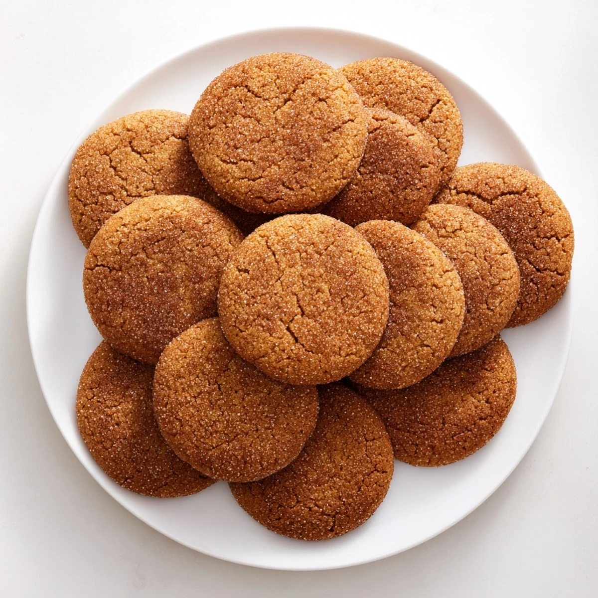 Freshly baked cinnamon cookies, fragrant and chewy, perfect for sharing and enjoying a sweet treat.