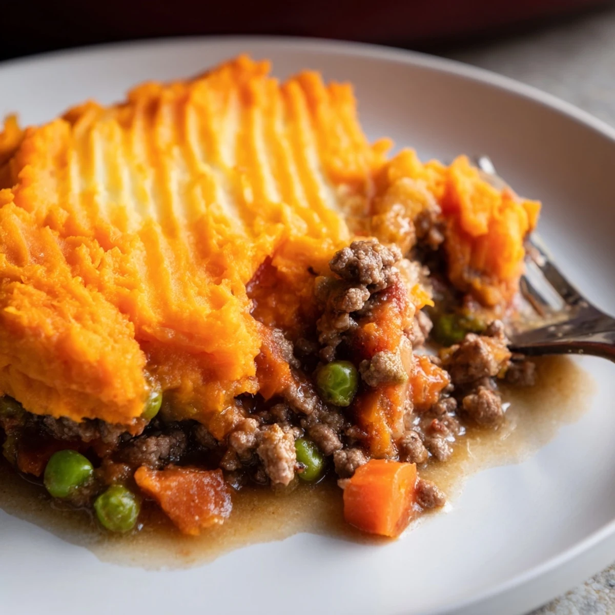 Serve this comforting casserole hot for a perfect family dinner.