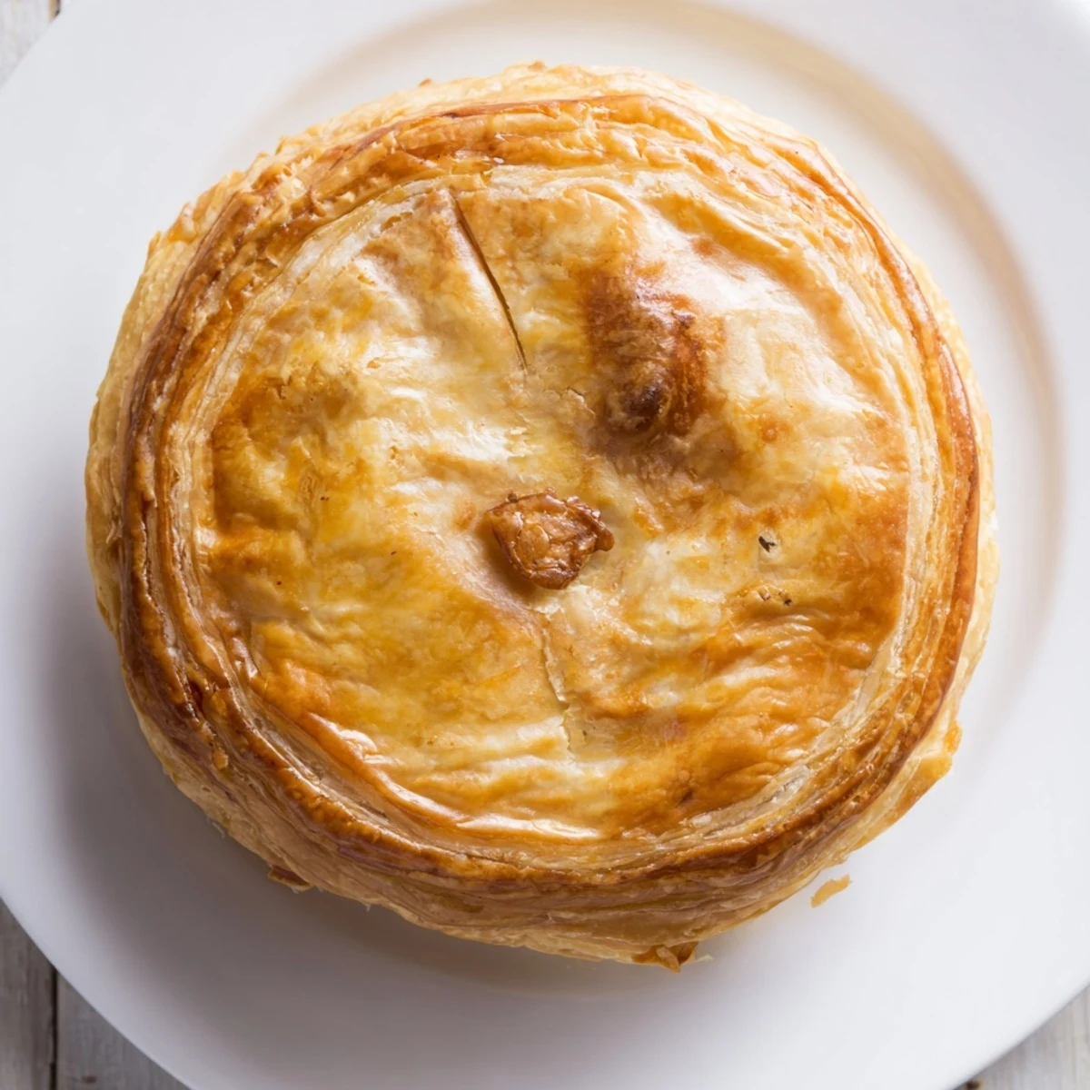 Golden Savory Beef Meat Pies are arranged in a muffin tin, perfect for serving a comforting British lunch or dinner.