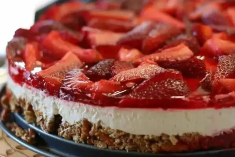 Strawberry Pretzel Jello Salad