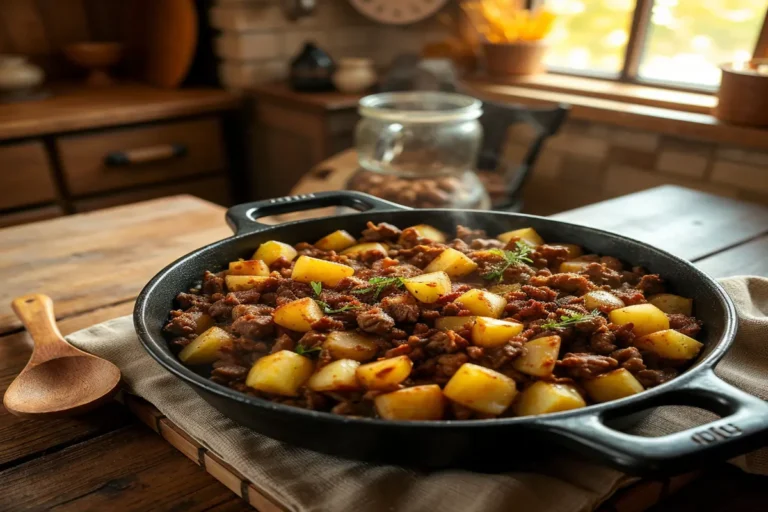 Ground Beef and Potatoes Recipe