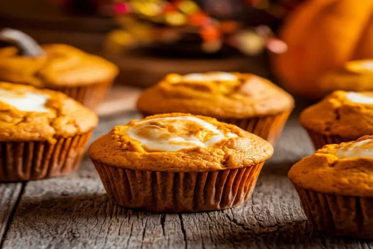 Cream Cheese Pumpkin Muffins