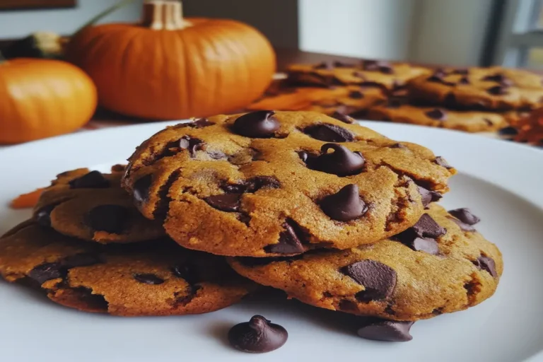 Pumpkin Chocolate Chip Cookies