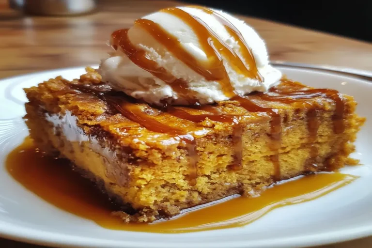Pumpkin Dump Cake