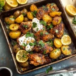 Lemon Balsamic Chicken and Potatoes