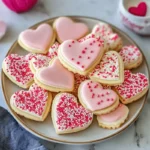 Valentine Sugar Wafer Cookies